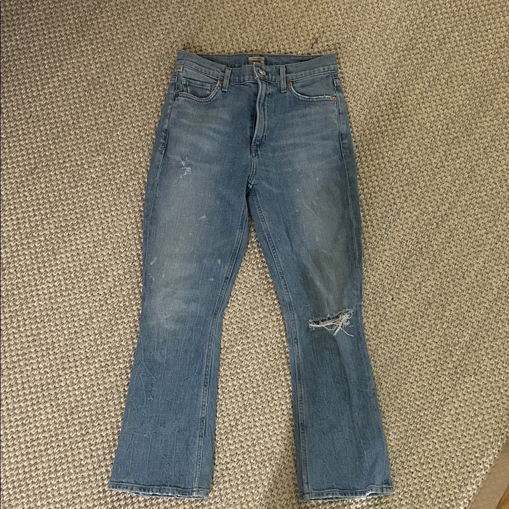 Citizens Demy Denim Cropped Flare